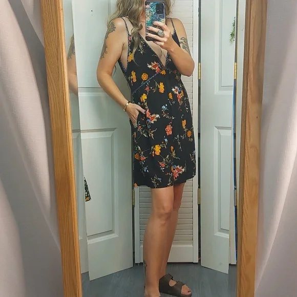 Band of gypsies Floral Dress Large - Picture 1 of 12